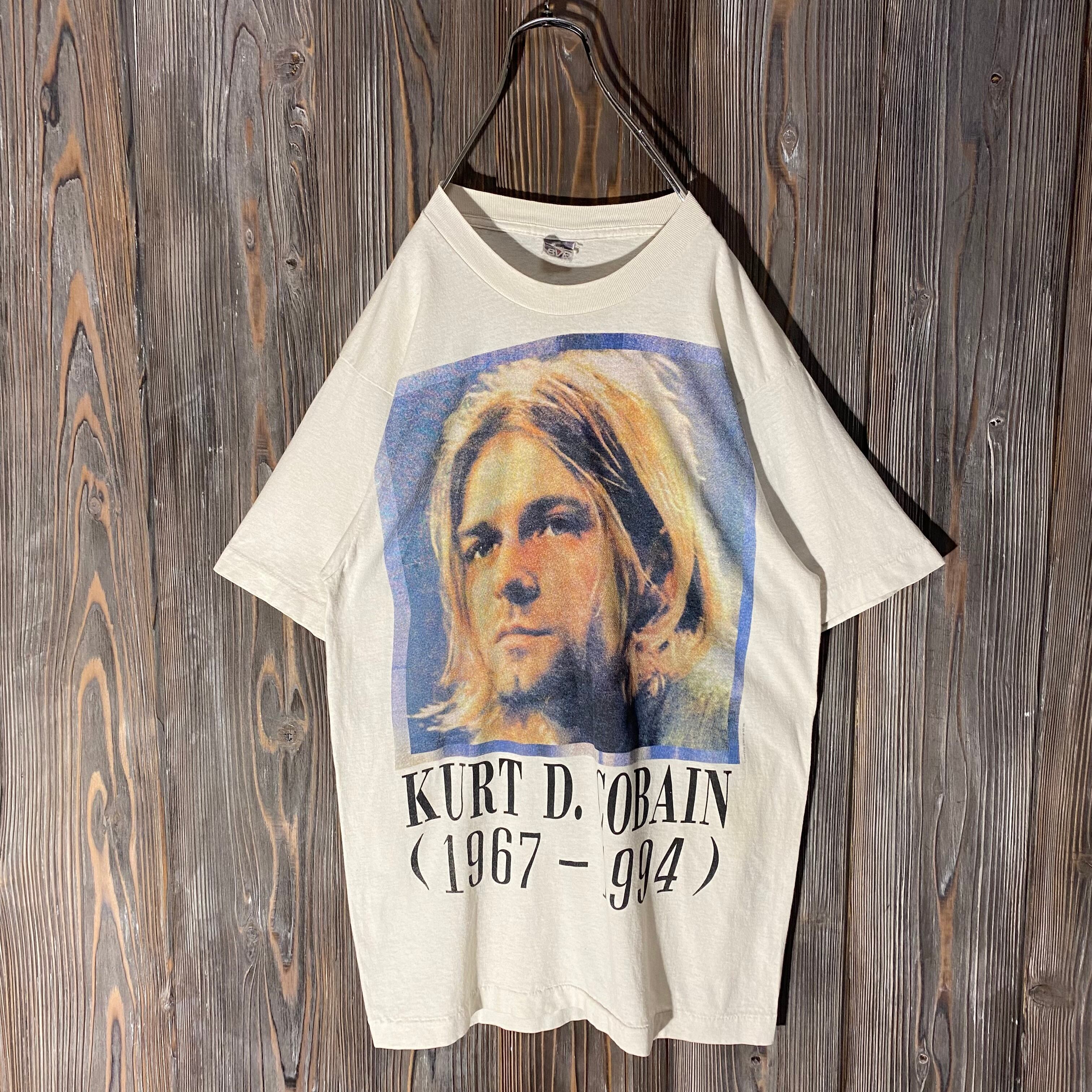 90s NIRVANA KURT COBAIN MEMORIAL vintage T shirt | Shikisen