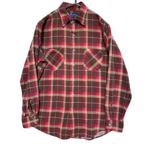 JCPenney Vintage Cotton Flannel Shirt [1980s-] Vintage Cotton Nel Shirt