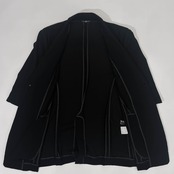 VALENZA SPORTS バレンザスポーツ 5分袖 7分袖 テーラードジャケット 40/ブラック レディース