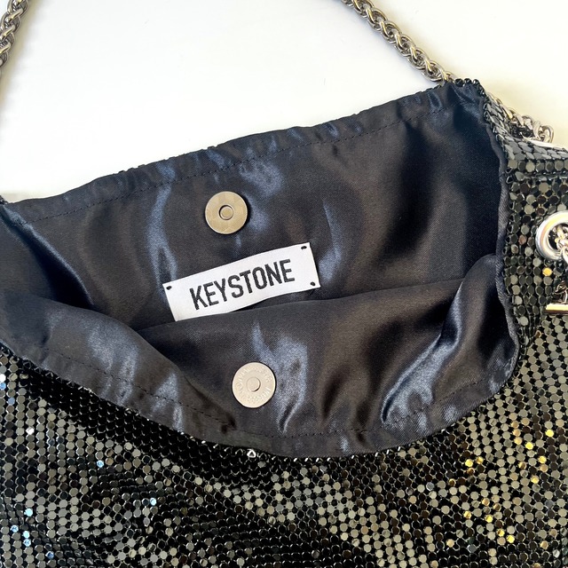 L size Shine bag / Black | KEYSTONE