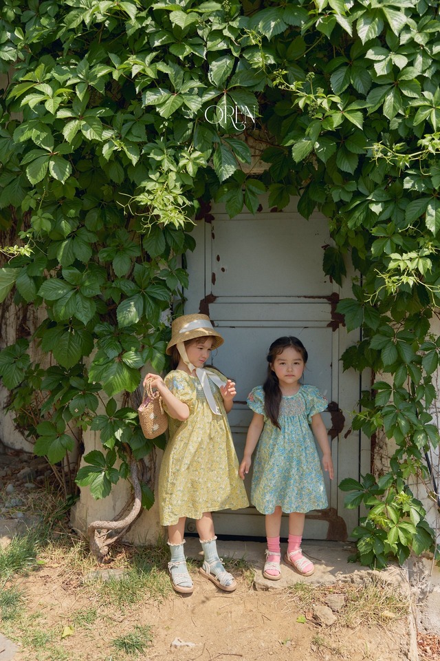 【6/11〆予約】<OREN>  Solara smocking dress