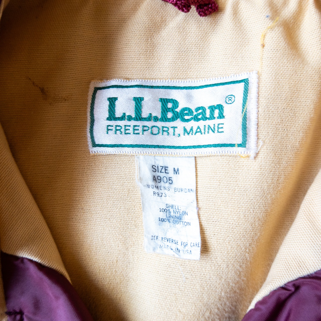 1980’s L.L.BEAN coach jacket
