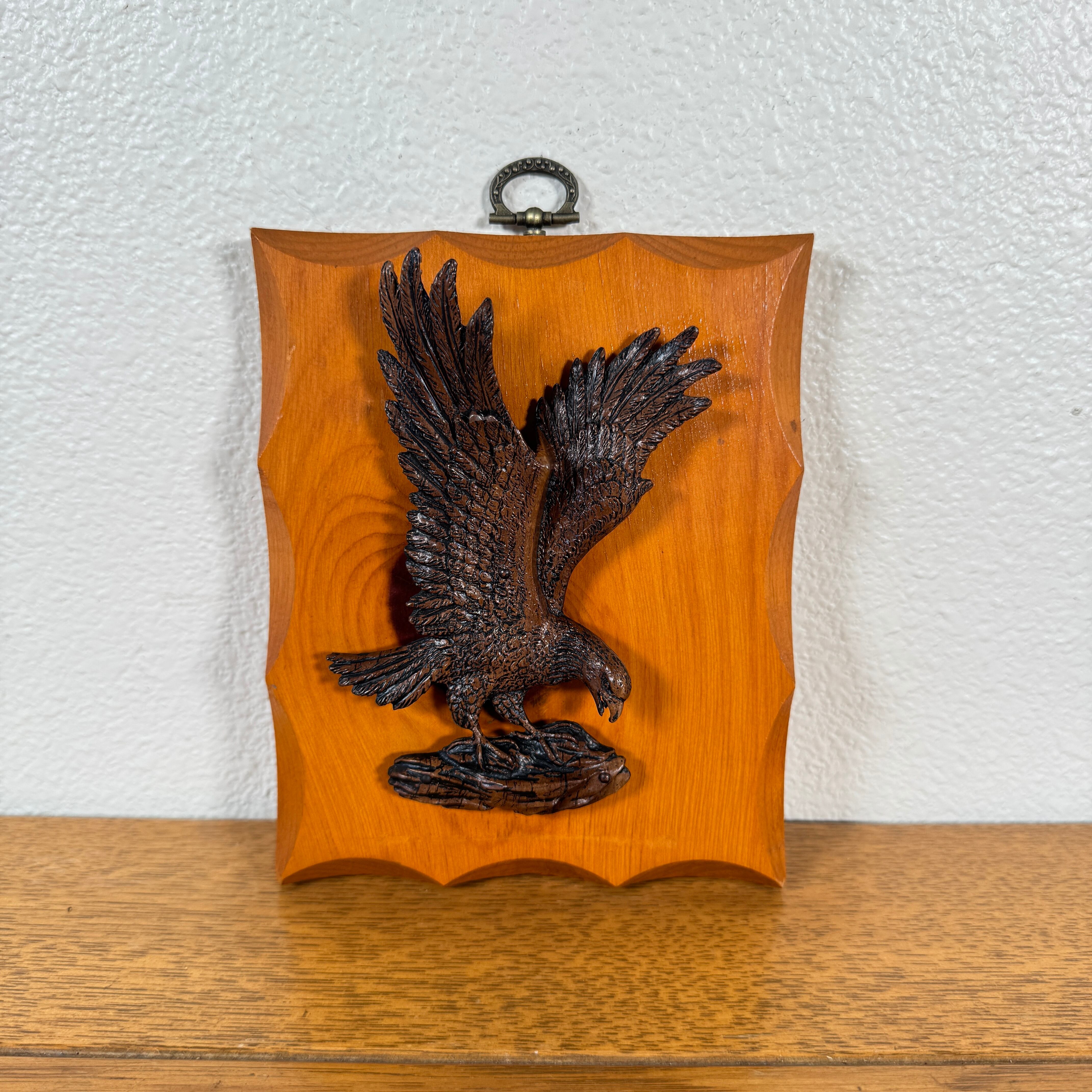 #1687 ビンテージ イーグル 壁掛けオブジェ インテリア
