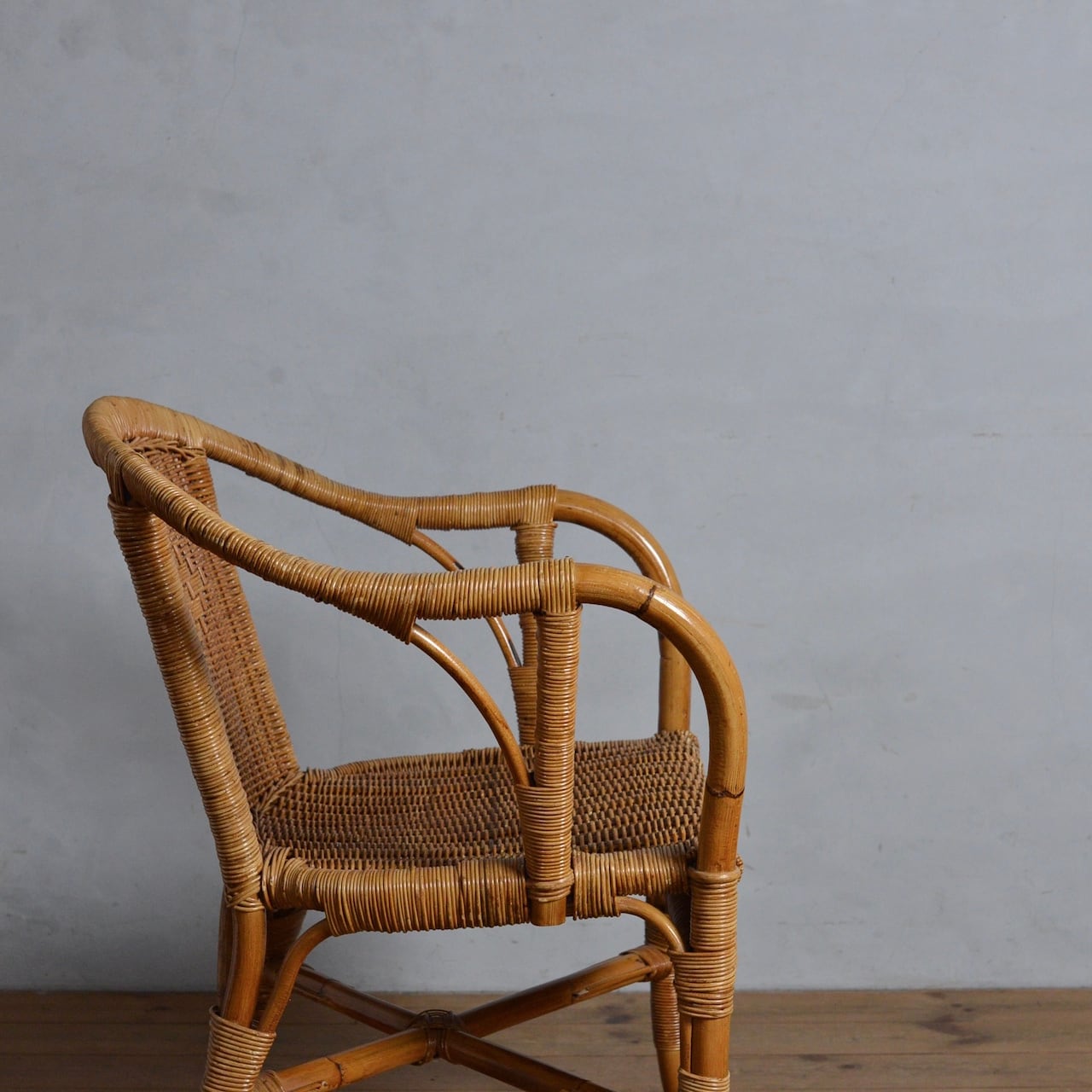 Rattan Chair / ラタン チェア A〈椅子・籐張り・店舗什器〉