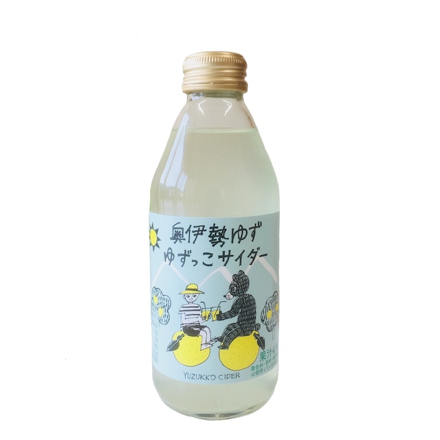 【宮川物産】ゆずっこサイダー（瓶入） 250ml