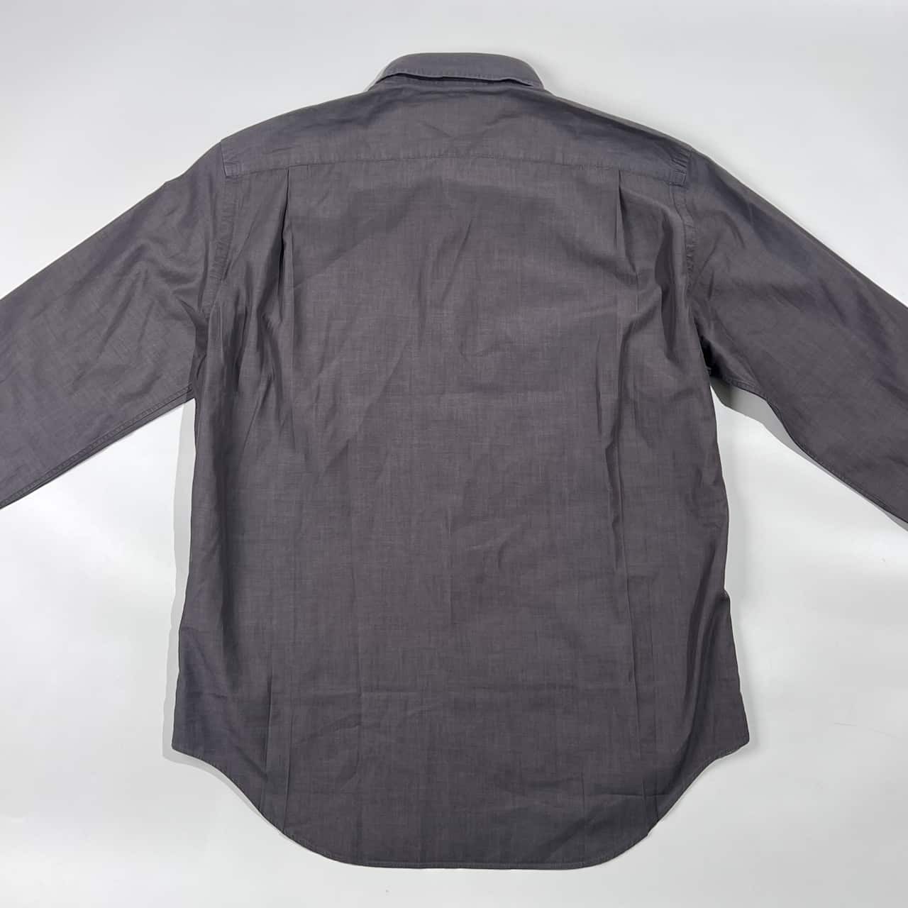 S.T. Dupont エス・テー・デュポン 長袖シャツ 48/チャコールグレー系 メンズ
