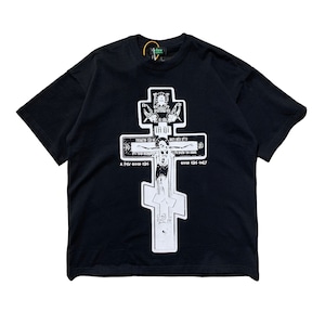 【A FEW GOOD KIDS】GOTHIC JESUS TEE BLACK