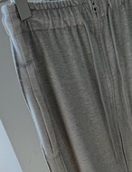 【新作5％OFF・3日間】Zipper-Slit Sweat Skirt_3colors