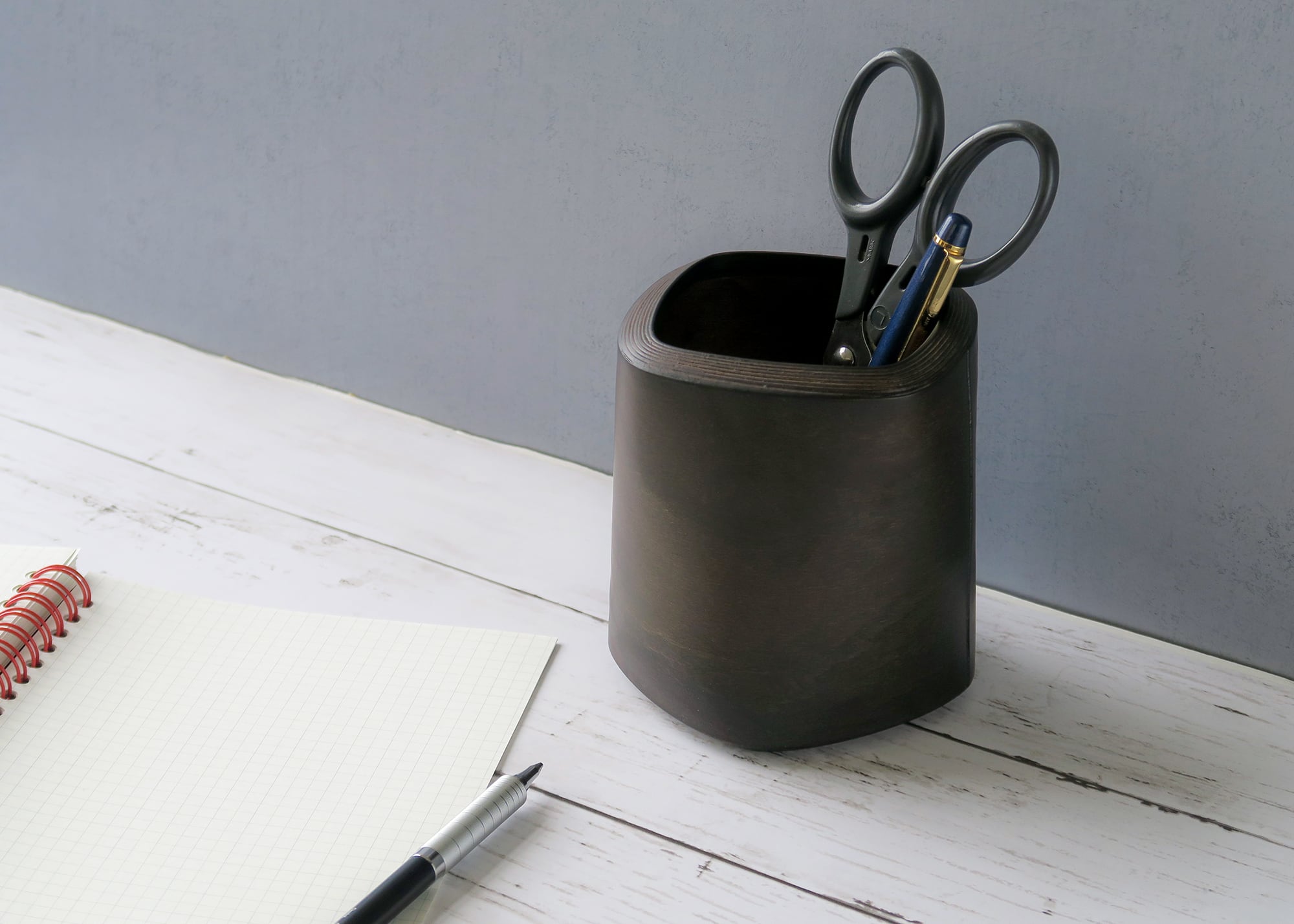 Pen Stand -Darkbrown- | BUNACO Shop