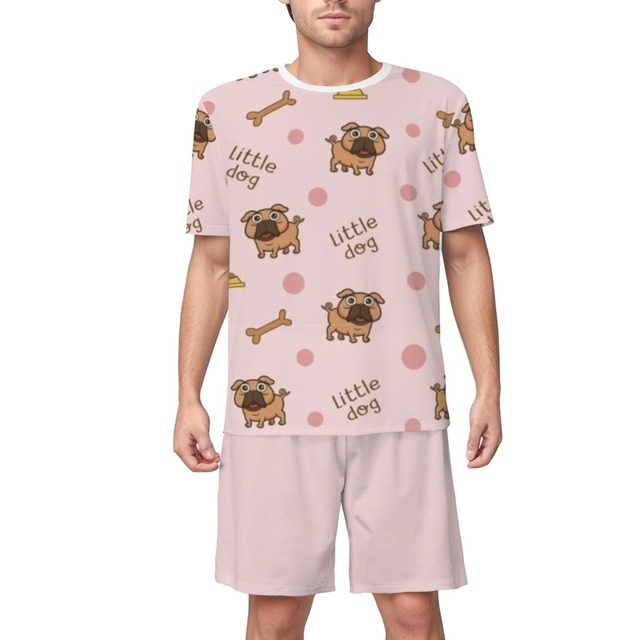 pajama  -little dog-　　t-item-0378