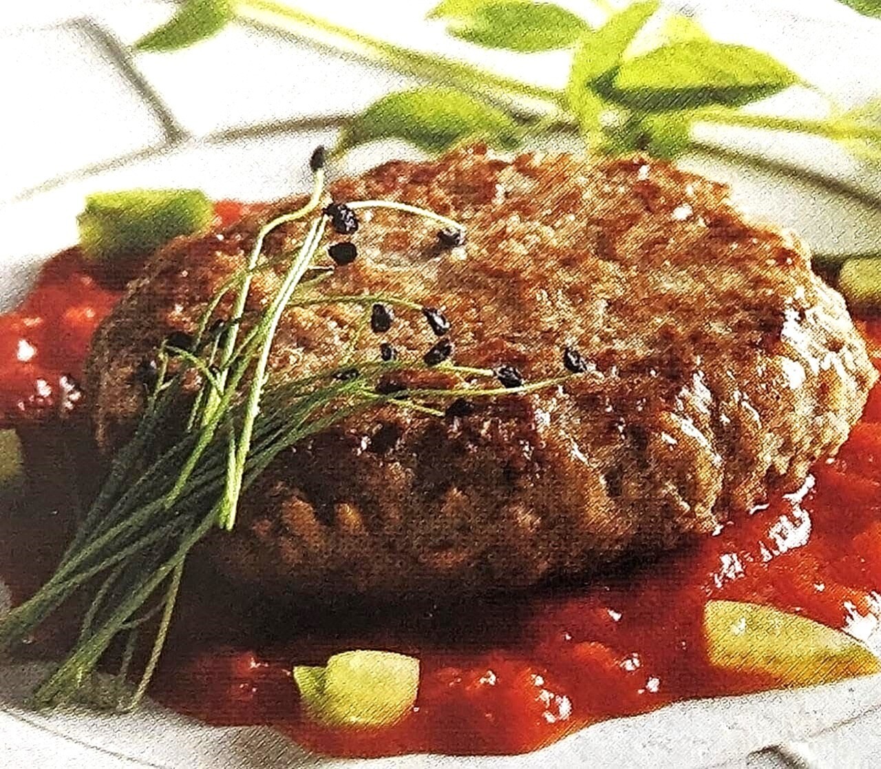 まるでお肉！大豆ミートベジハンバーグ　イートベジ　80g×20個入り　冷凍食品