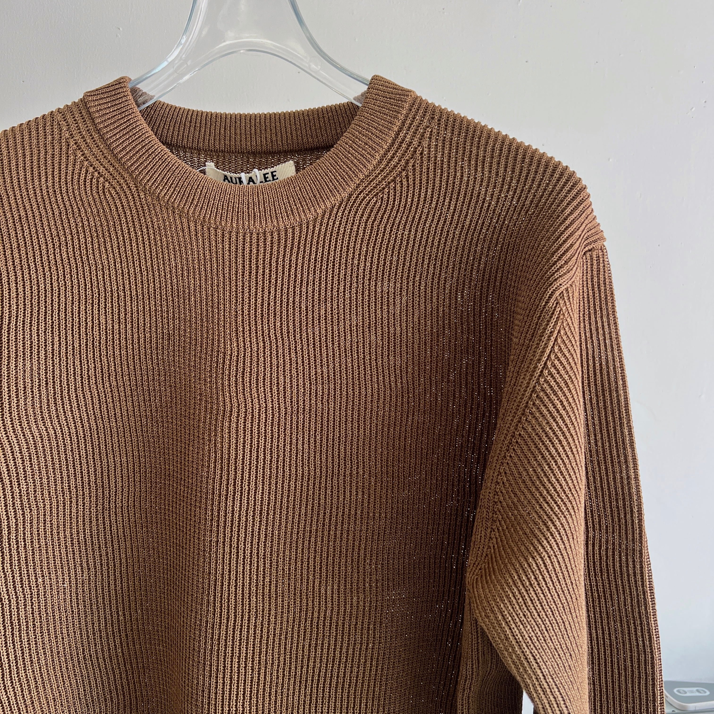 AURALEE/オーラリー・FLAT YARN RIB KNIT P/O | a flat shop