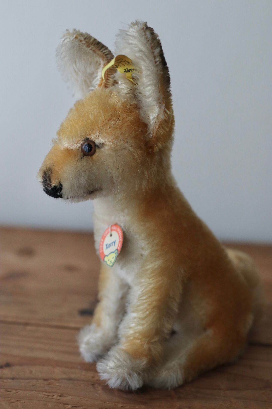 アンティーク シュタイフ きつね Xorry 17㎝