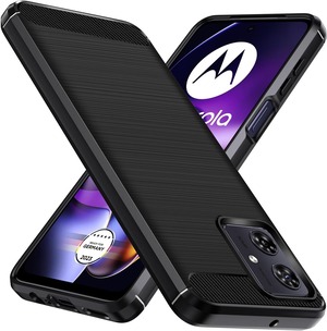 【人気】LAYJOY 対応 MOTO G64 5G/G64Y 5G ケース ソフトTPU 米軍MIL規格 耐衝撃 カバー[ 四隅?化保護 指紋防止 全面保護 衝撃吸収] モトg64/g64Y スマホケース（ブラック）