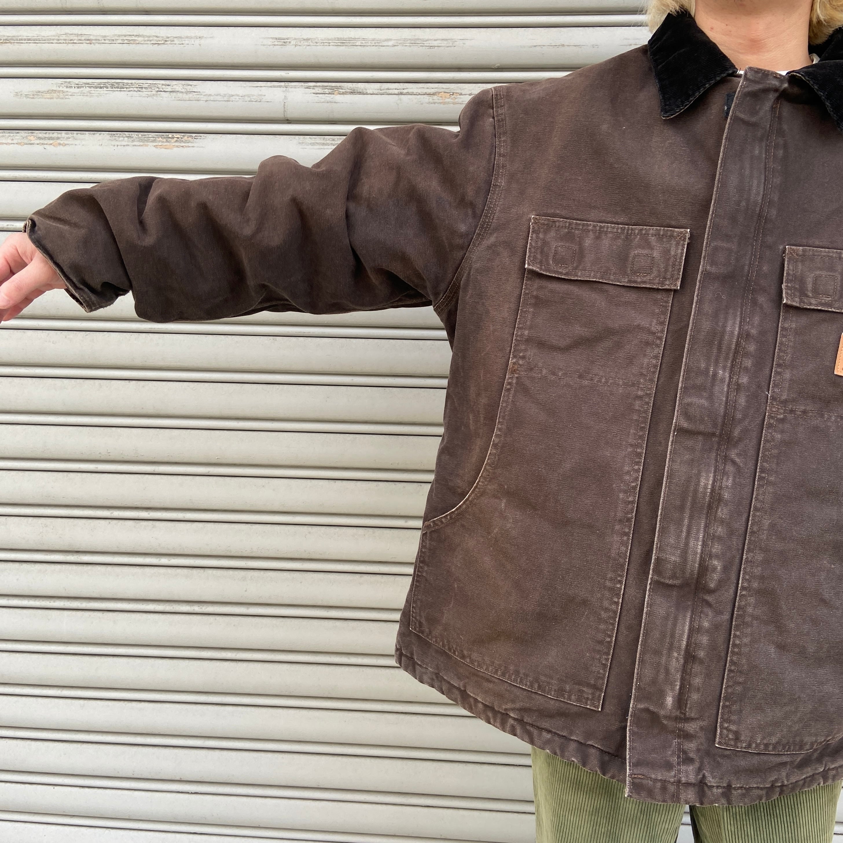 Carhartt トラディショナルコート XL ダックジャケット ダーク Carhartt トラディショナルコート XL ダックジャケット ダーク
