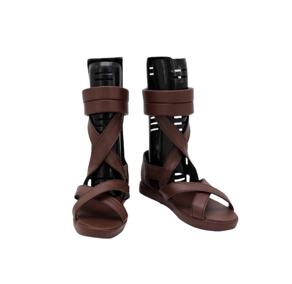 B429 ゼルダ姫 巫女服 ゼルダ無双 厄災の黙示録 風 コスプレ専用靴 ブーツ コスプレ靴 ハロウィン