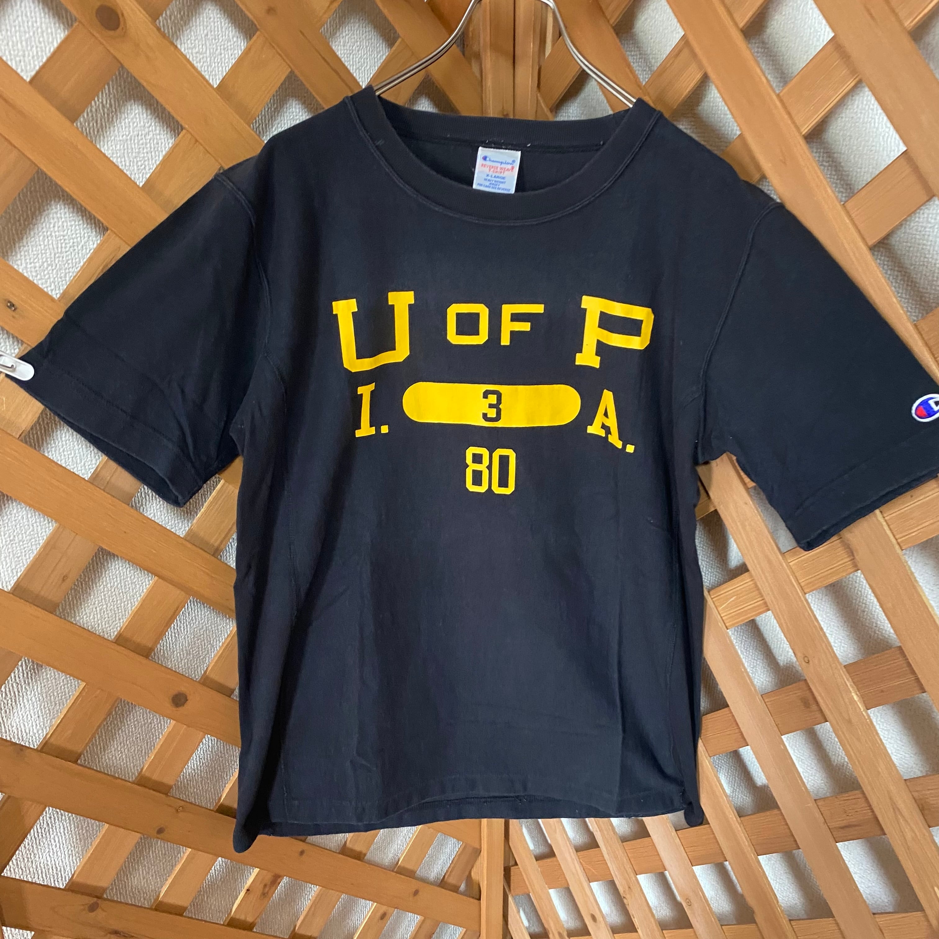 champion チャンピオン　リバースウィーブ　tシャツ UofP カレッジ