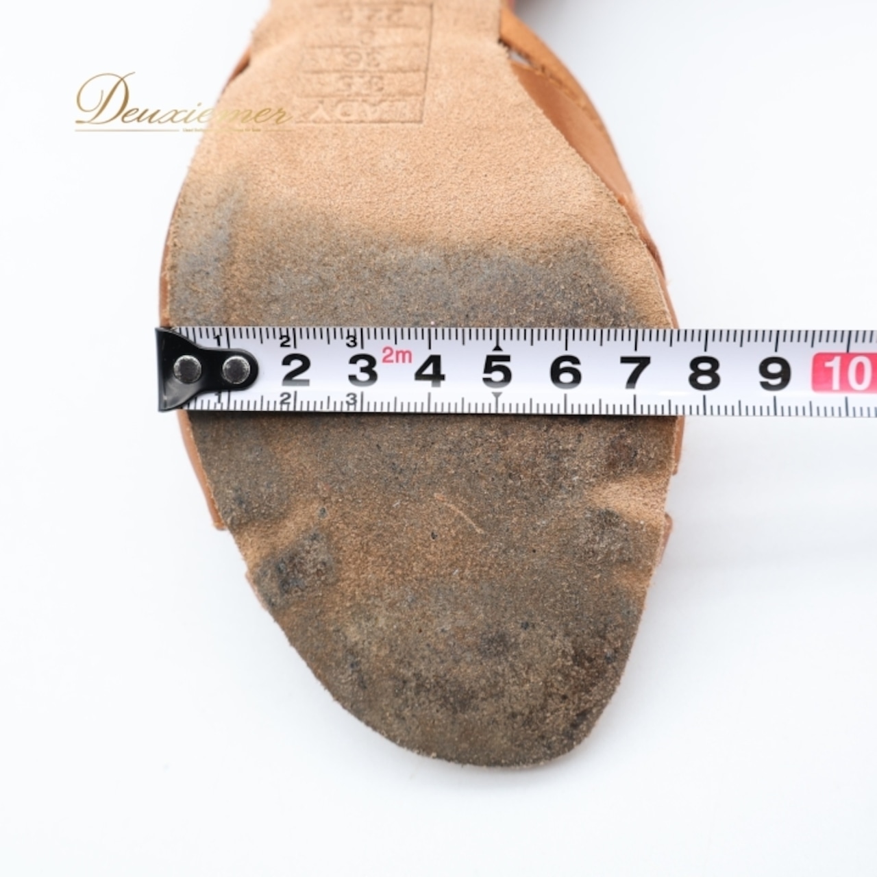 社交ダンス 衣装 ラテン シューズ 22.5cm ブラウン系 Ads 靴 くつ ヒール レディース ストラップ 茶 明るい 光沢 上品 練習 レッスン イベント ステージ かわいい ダンス衣装 ラインストーン キラキラ