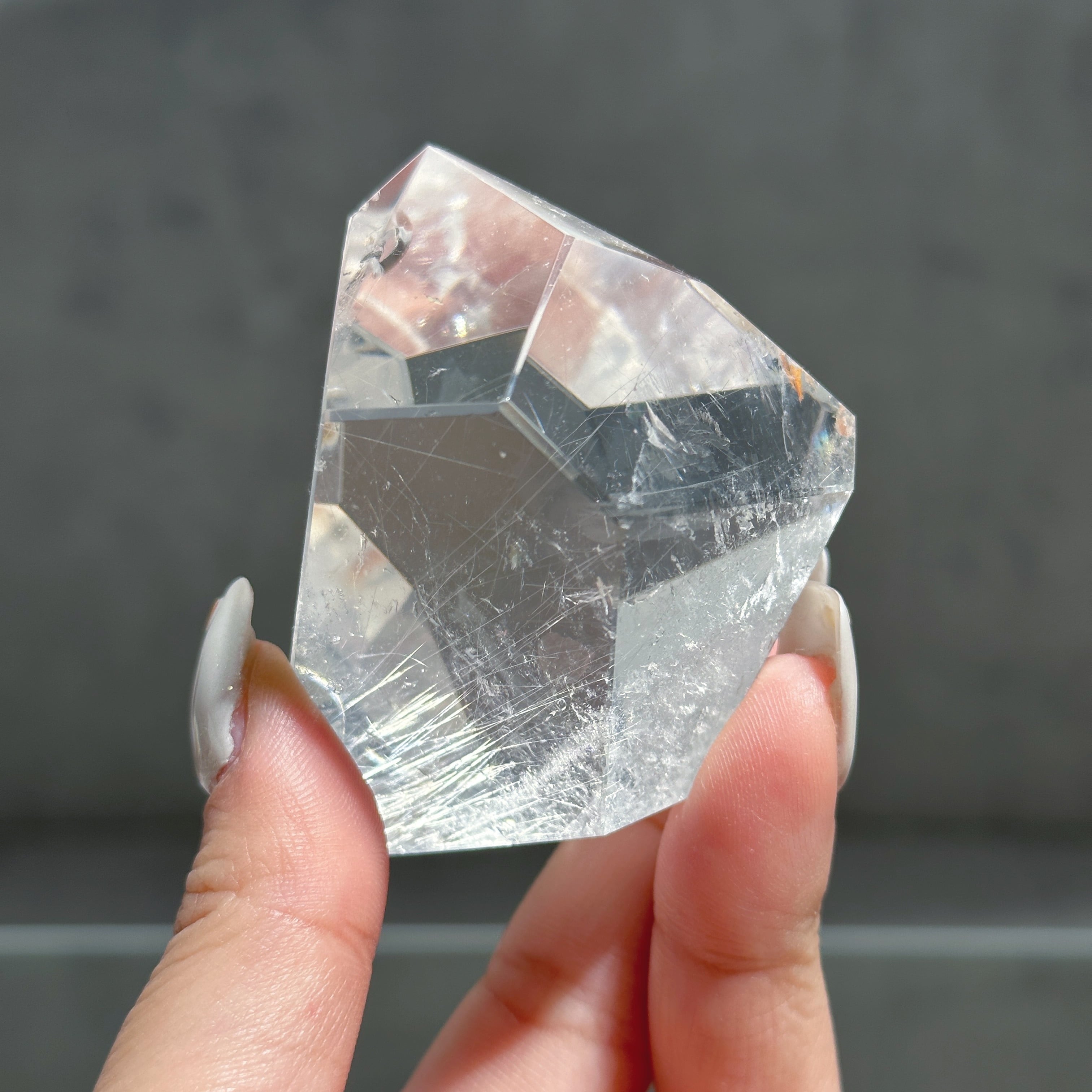 シルバールチルインクォーツ フリーフォーム21◇Rutile in Quartz