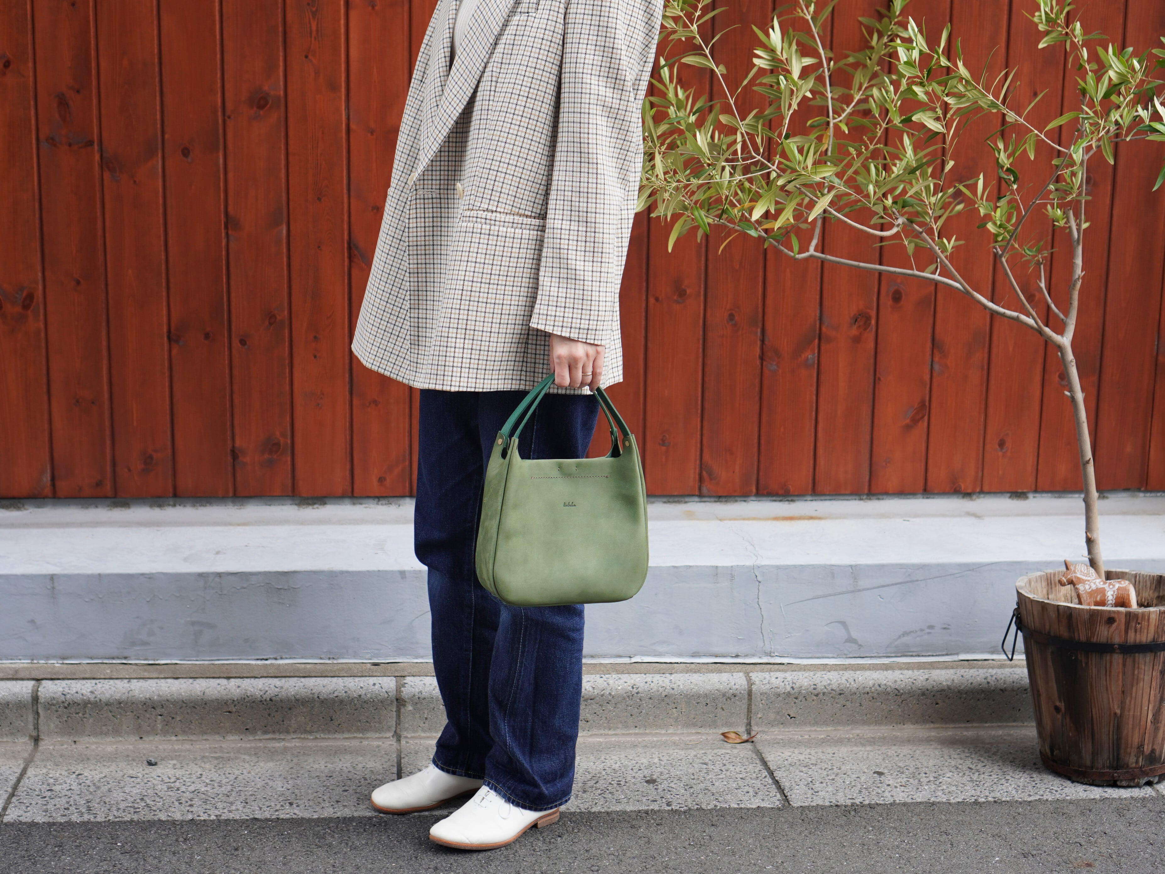 8週納期】【Macaron Green】ミニトート | kuleha