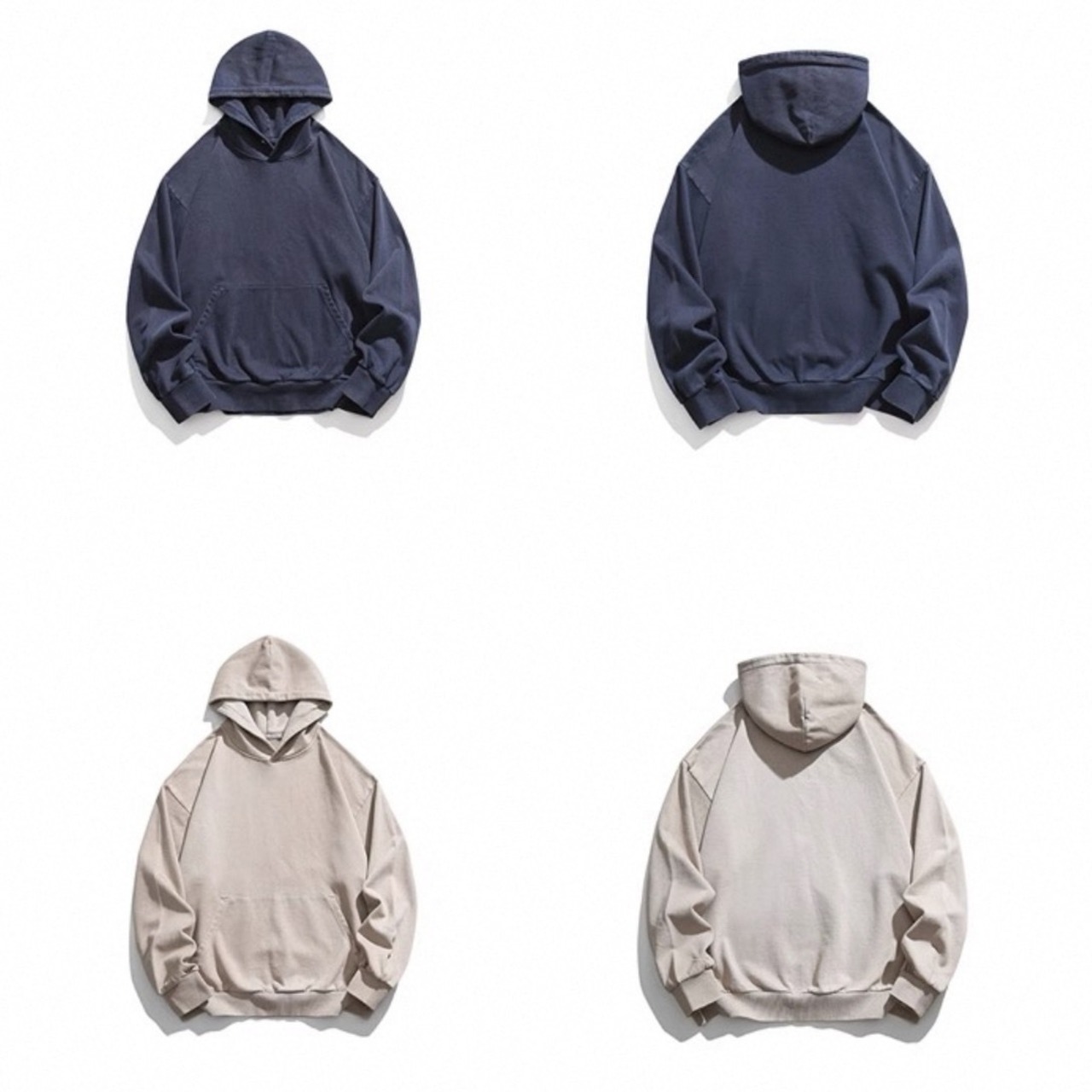 Vintage tone oversized hoodie 1143 - 10