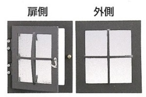 墓前灯篭枠　KB-3018　4.5寸×5寸　アルミ合金