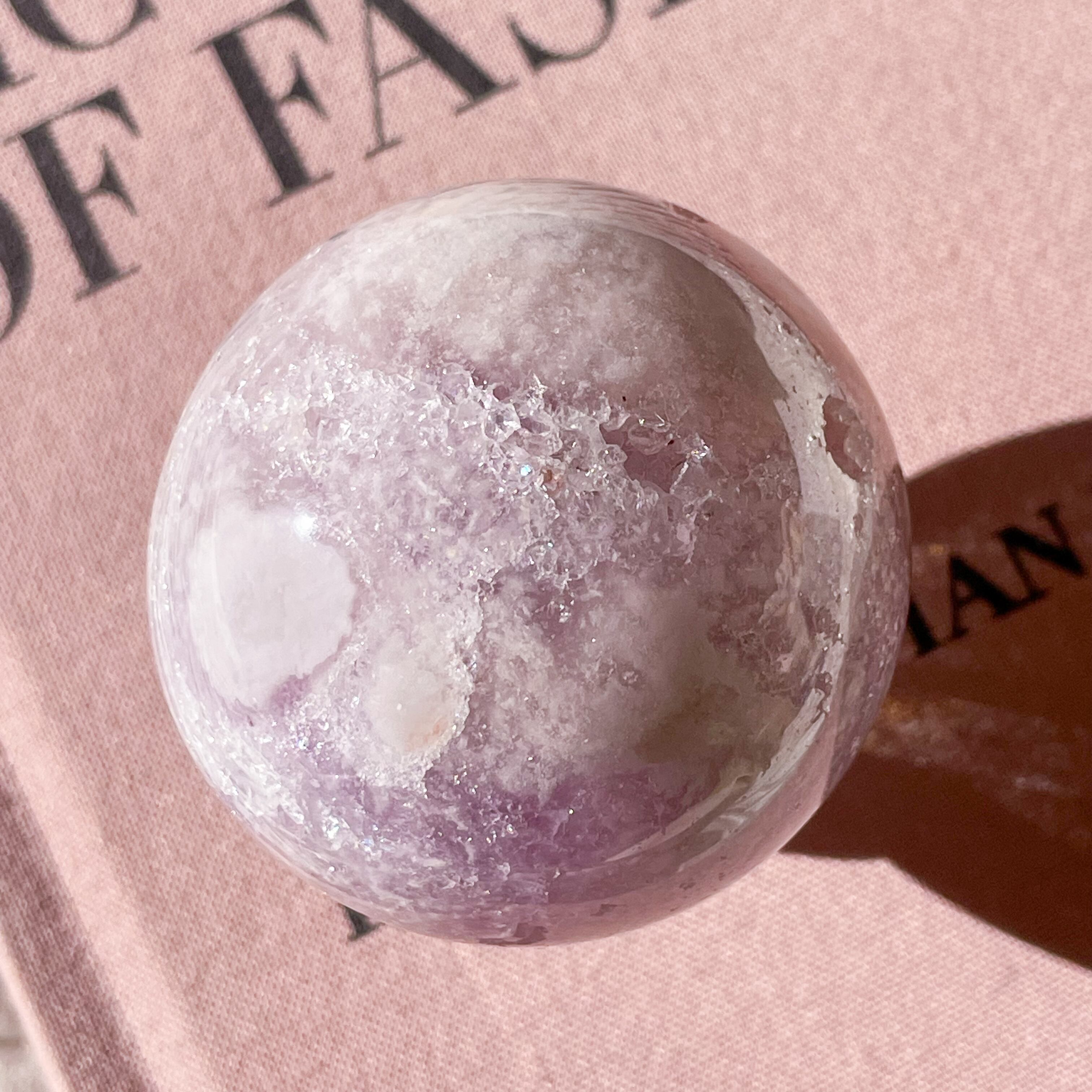 Pink Amethyst Sphere ✧ ピンクアメジスト