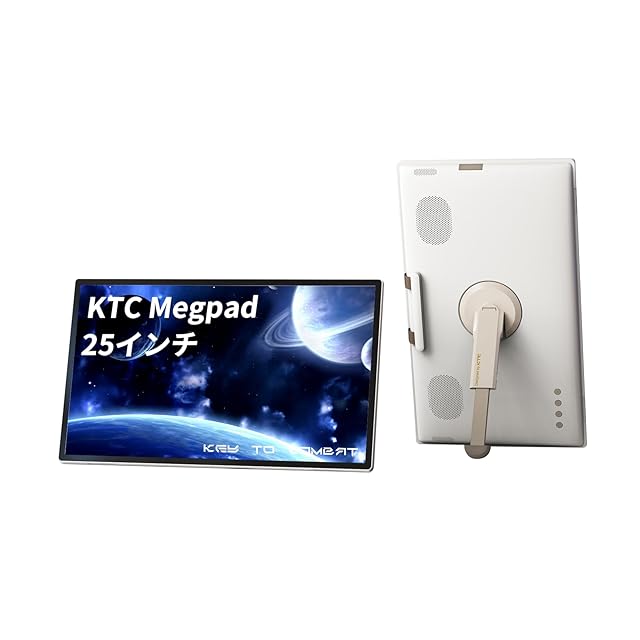 KTC MegPad 32型 4K UHD 移動式スマートモニター （ Android 13搭載