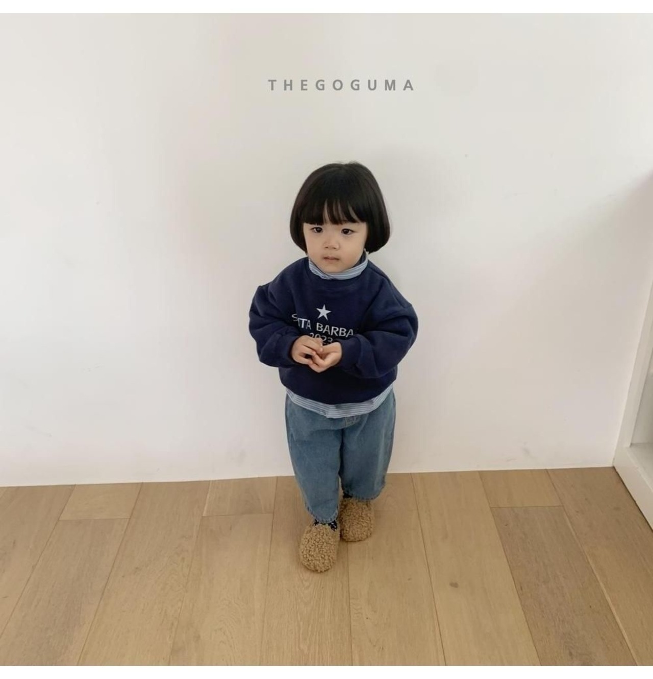 ザゴグマ / THE GOGUMA / バレル裏起毛デニムパンツ / 韓国子供服 / キッズ / 26winter〖取寄〗*XS~XL*