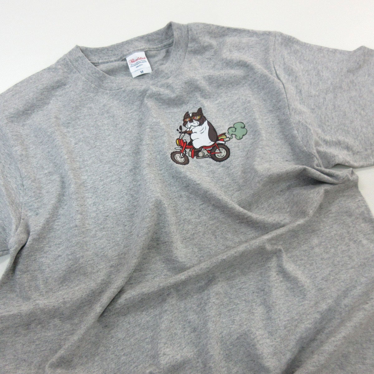 バイク フレブル 犬 Tシャツ フレンチブルドッグ dog12