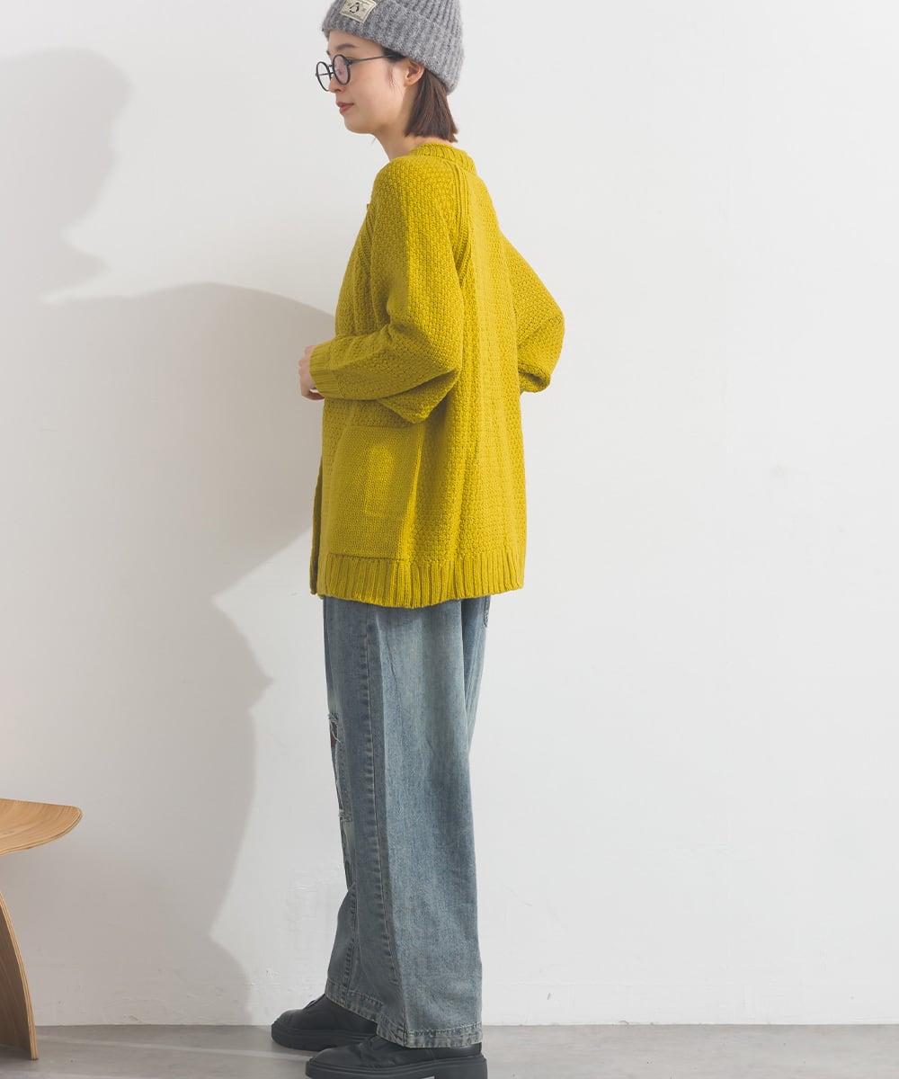 ラグラン ニット カーディガン S43018 | meme / iriey merituuli 公式