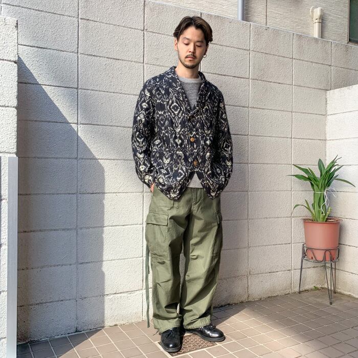 Nigel Cabourn / HOSPITAL JACKET - TRIBAL PRINT (ナイジェルケーボン