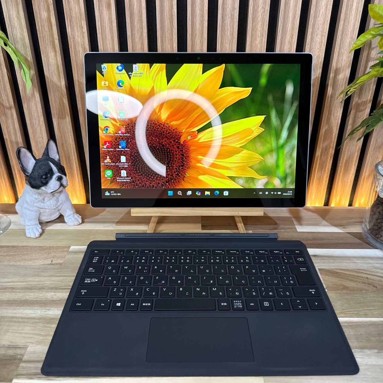 \ 公式ショップ限定価格❣️/ 超美品《上位モデル》Surface Pro 7＋ タッチパネル式 第11世代 メモリ8GB SSD128GB 人気ノートパソコン 安心サポート＆3ヶ月保証付