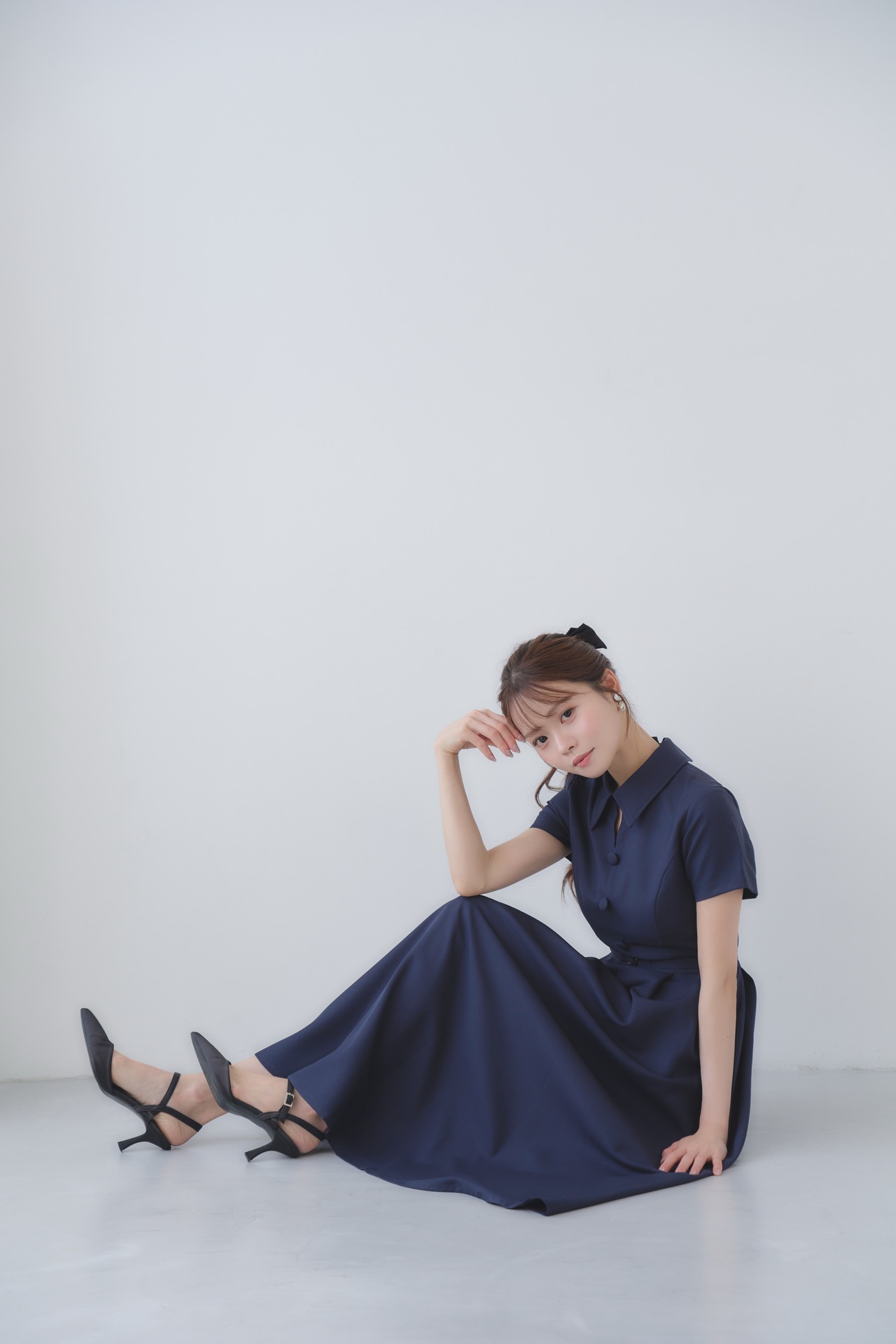 【再販】2026ver.  クラシカルフレアドレス　NAVY