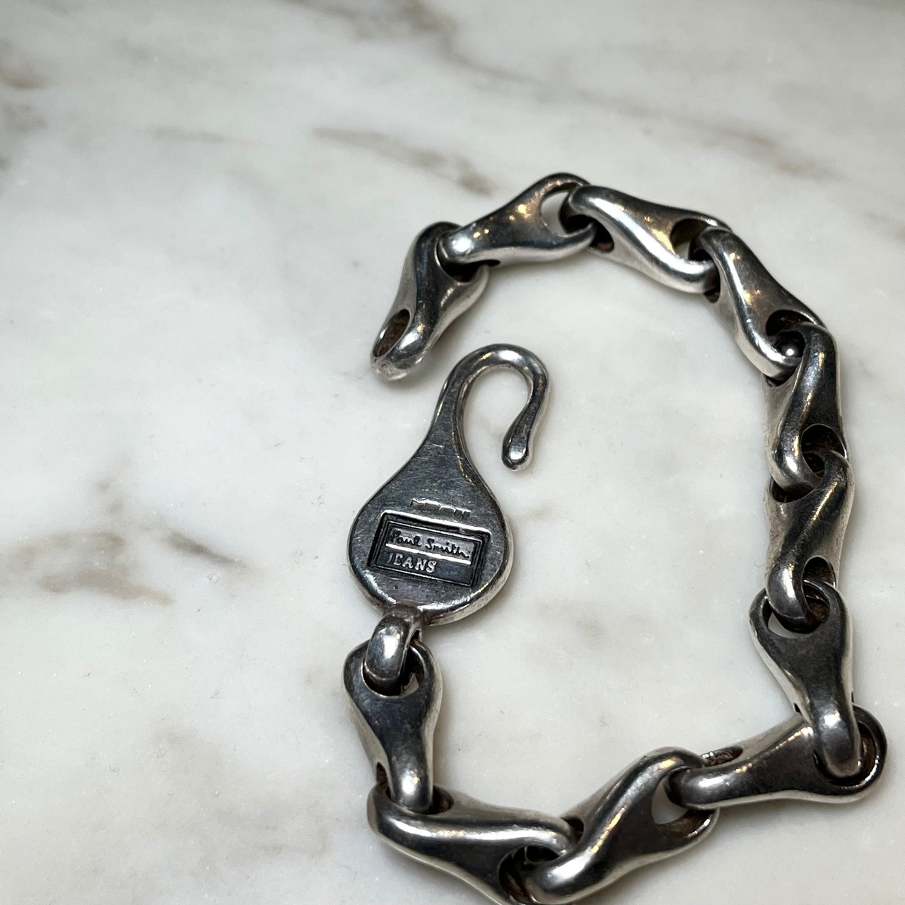 PAUL SMITH heavy gauge silver bracelet