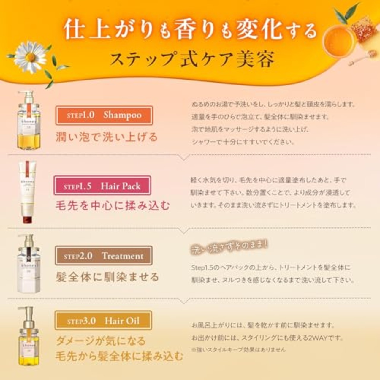 【メーカー生産終了】&honey (アンドハニー) フルール ヘアオイル 3.0 100mL | ヘアオイル