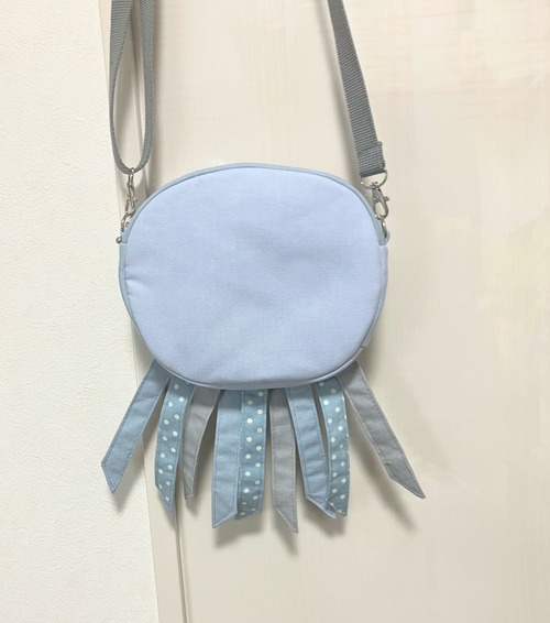 クラゲ　ミニポシェット｜とりさん工房ーかわいいハンドメイドポーチ