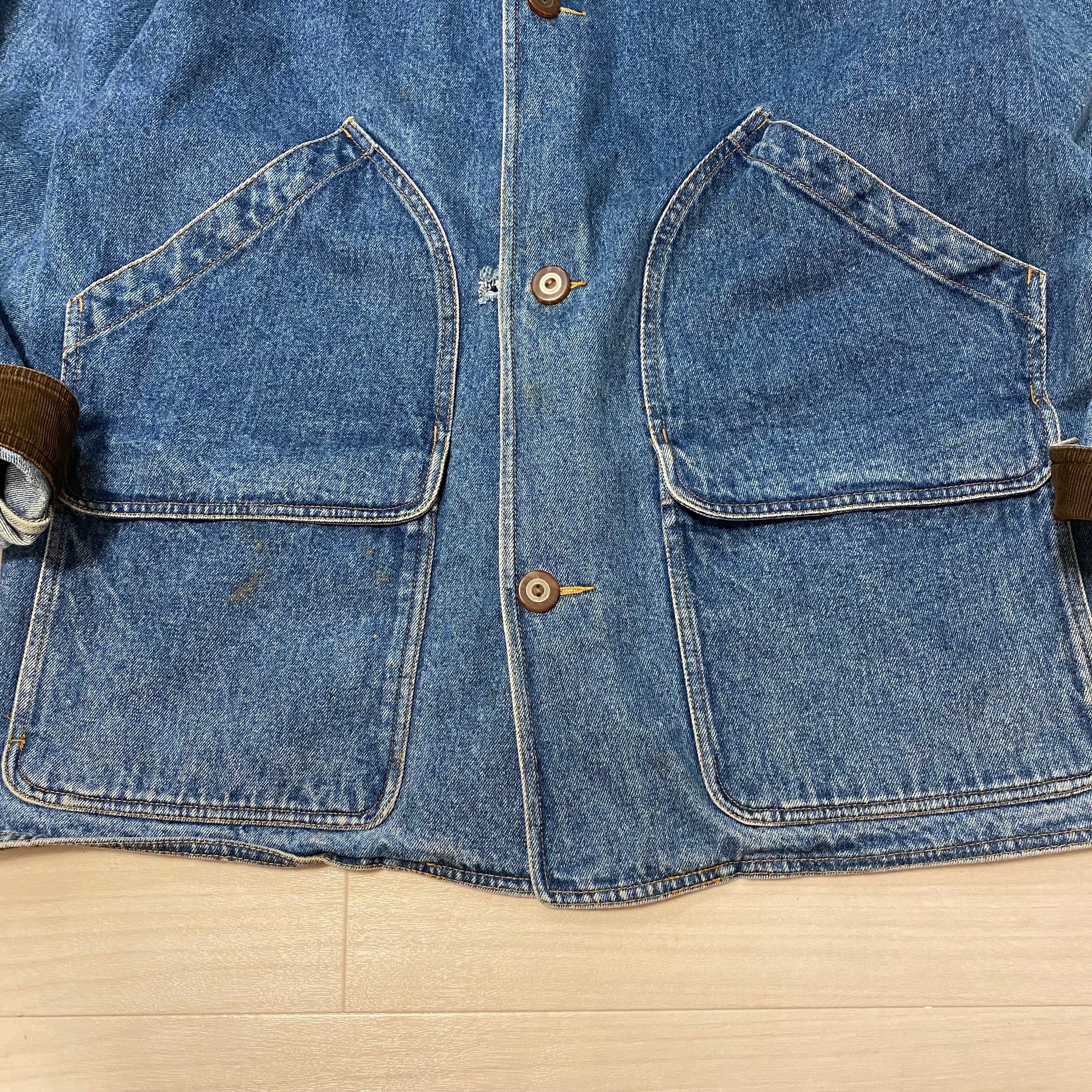 XL 90s Eddie Bauer デニム ワークジャケット | WAGENTYPEII