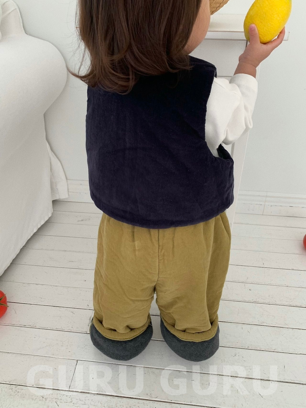 GURUGURU［取寄］corduroy bonding pants 26winter