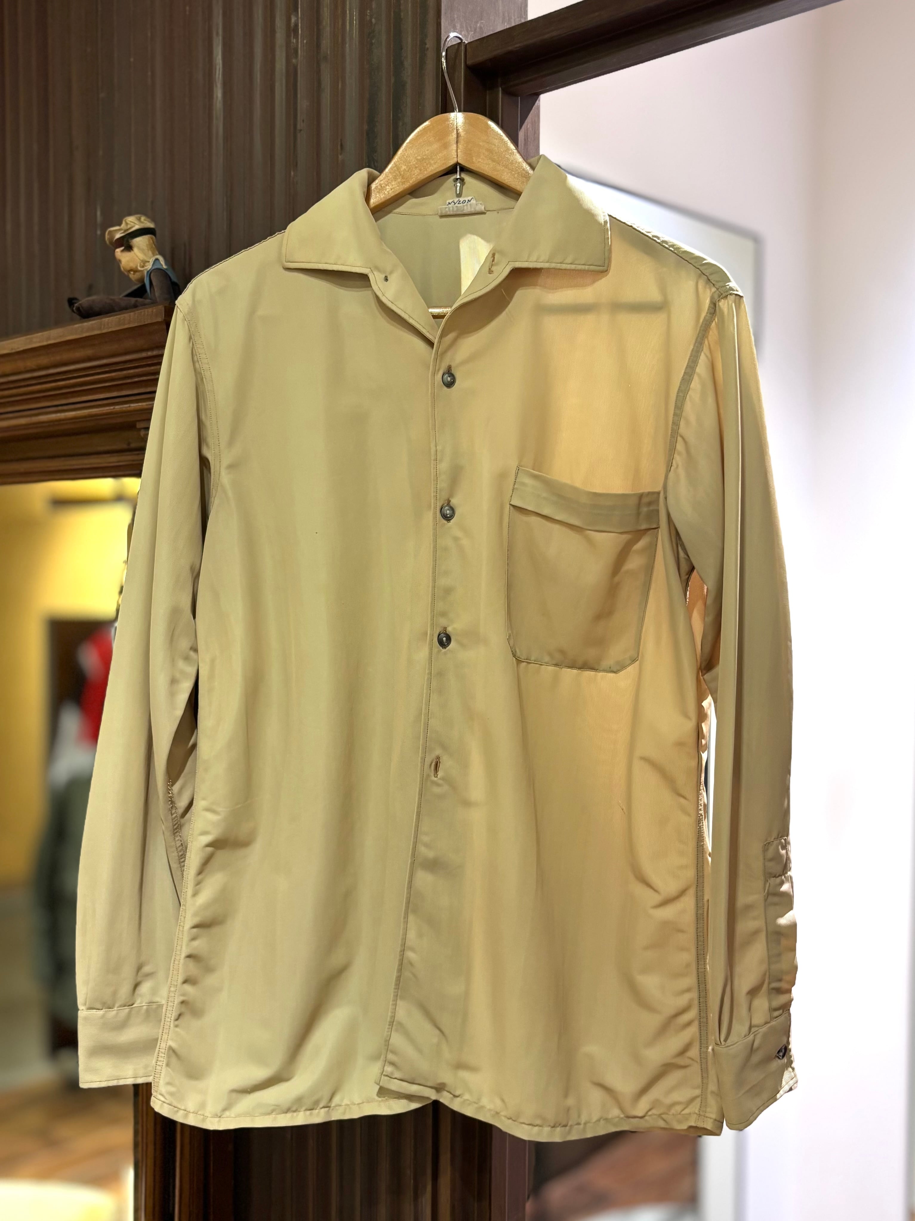 OLD Phenix NYLON OPEN COLLAR SHIRT | STRAYSHEEP ONLINE