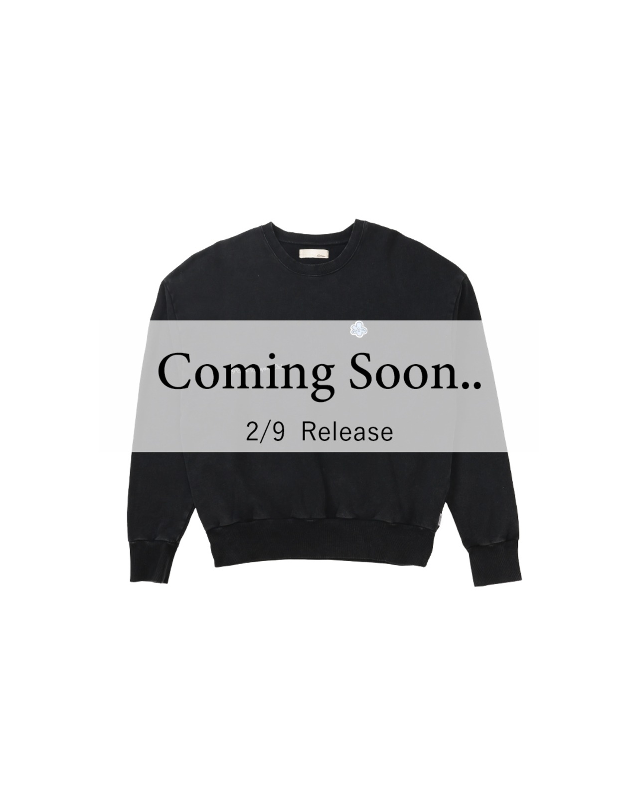 【#Re:room】FLOWER ICON WASHED TRAINER［REC878］