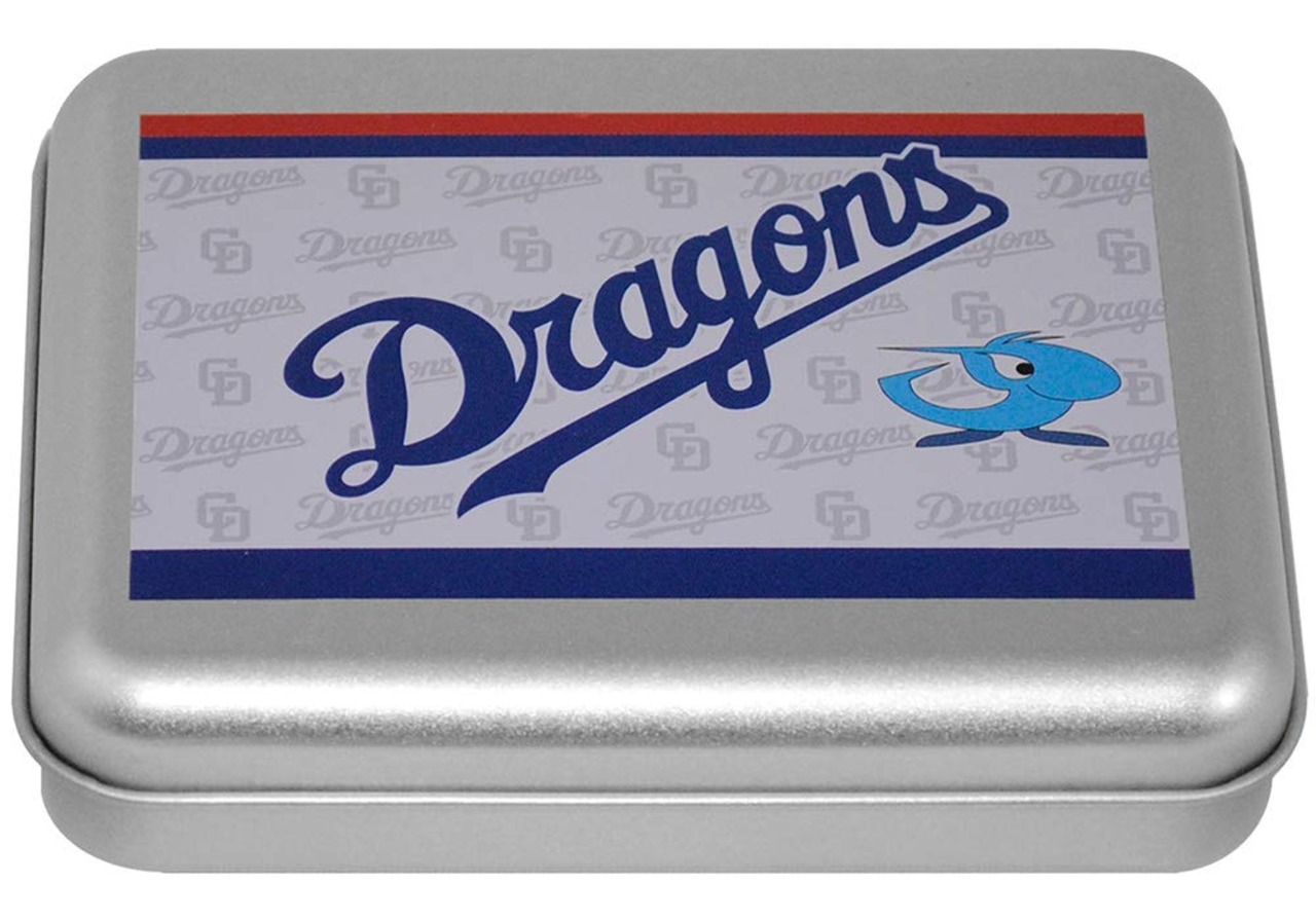 レザックス 中日ドラゴンズ 缶入りウッドティ ネイビー CDTE-0775