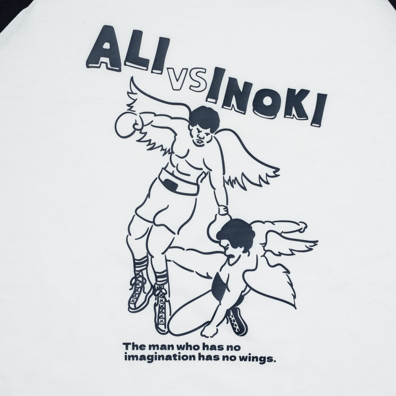 一点物 猪木・アリ戦 Tシャツ X L 白