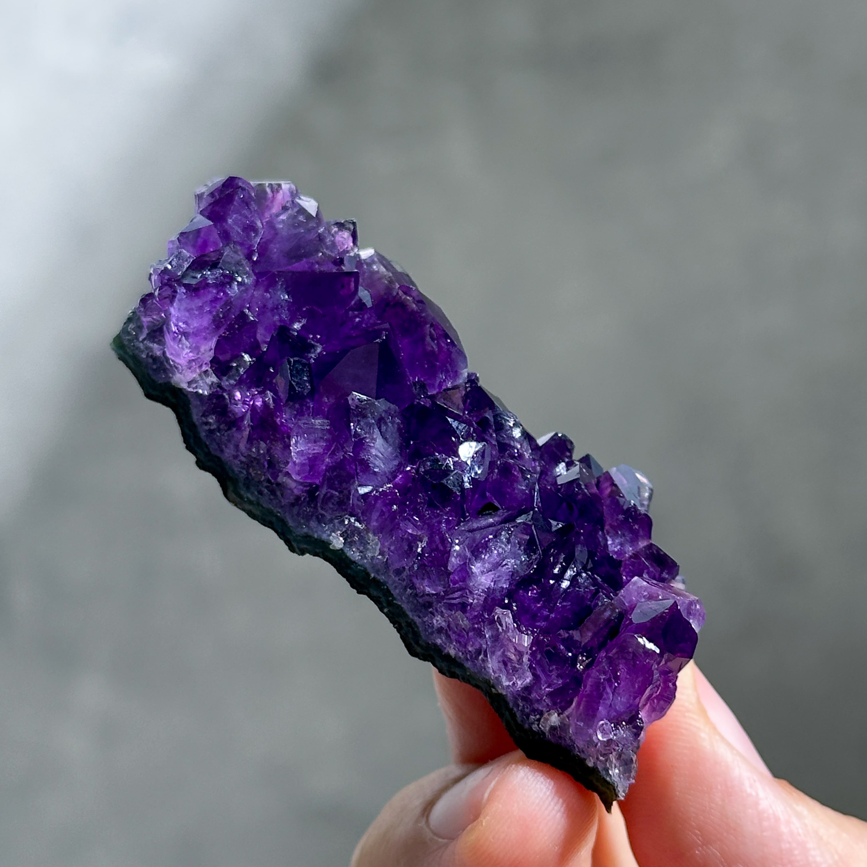 アメジスト　原石 天使の指紋◎ウルグアイ産アメジスト 原石91◇ Amethyst ◇天然石 置物
