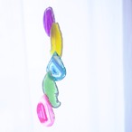 Vivid Rainbow 12 - アゲートヒーリングチャイム / Agate Sun Catcher Wind Chime 494