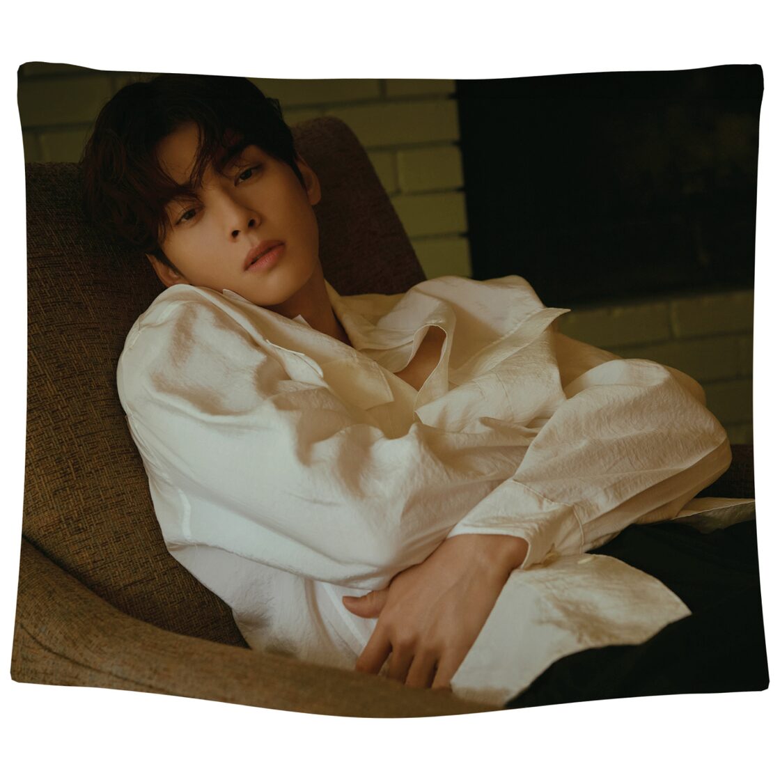 ブランケット(blanket) ASTRO チャウヌ 01(lapblanket_chaeunwoo_01 