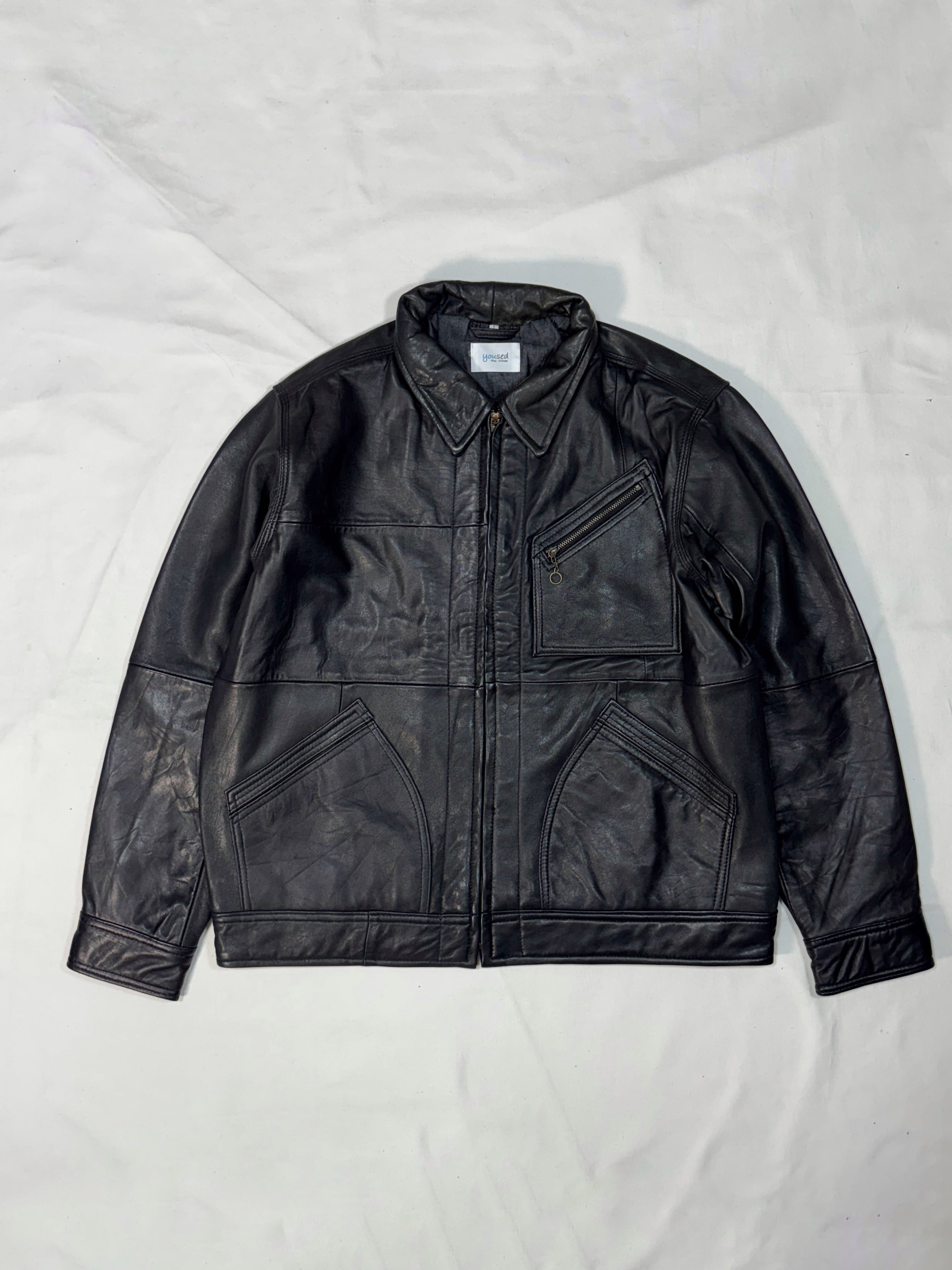 yoused LEATHER DS JKT サイズ0 楽天市場】Yoused ユーズド レザー ドライバーズ ジャケット