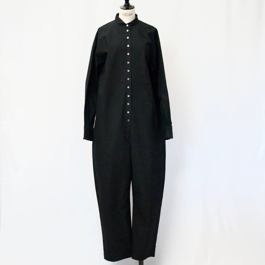 Paljon Jumpsuit：パルヨンジャンプスーツ＜black＞ | Huminaa