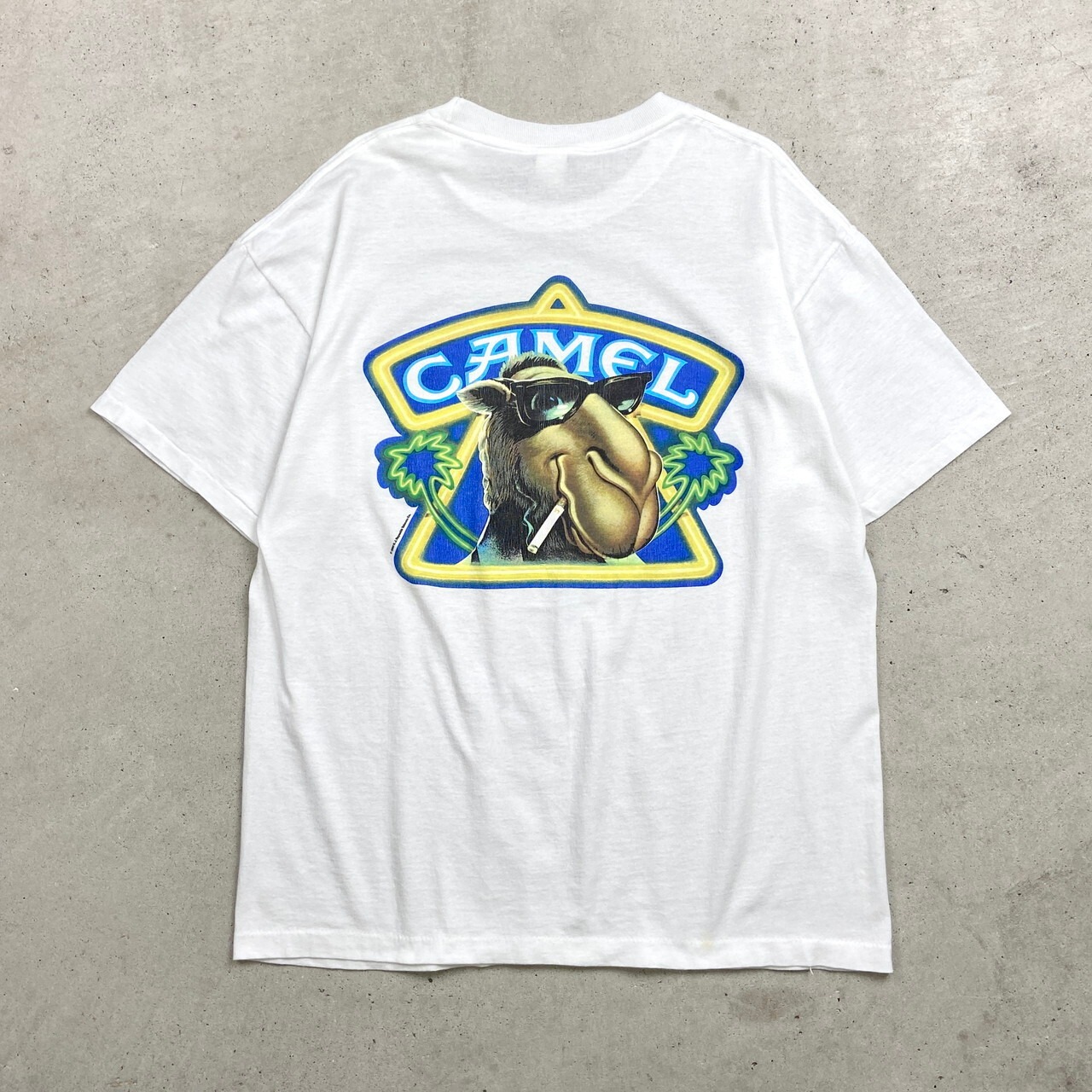 90年代 USA製 CAMEL キャメル タバコ アドバタイジングプリントTシャツ 