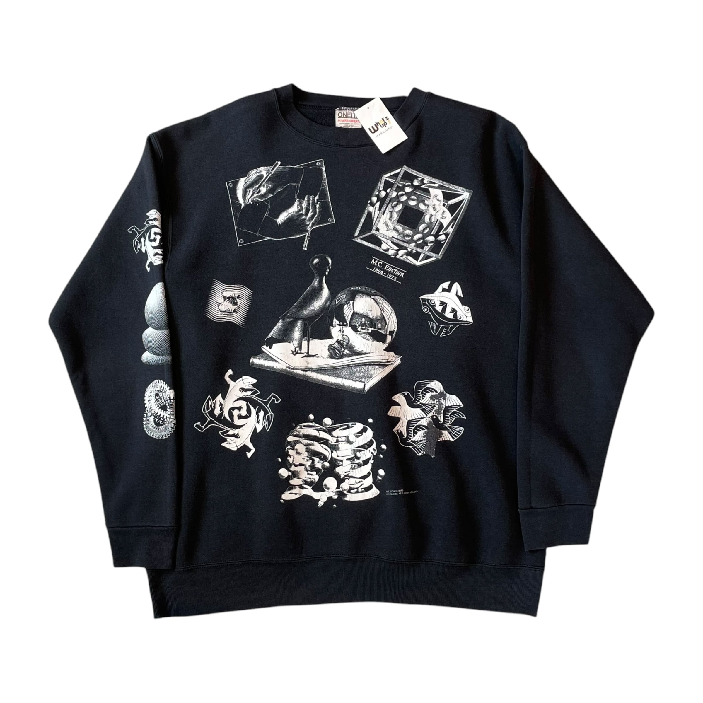 Special!! 1990s M.C.Escher Sweat